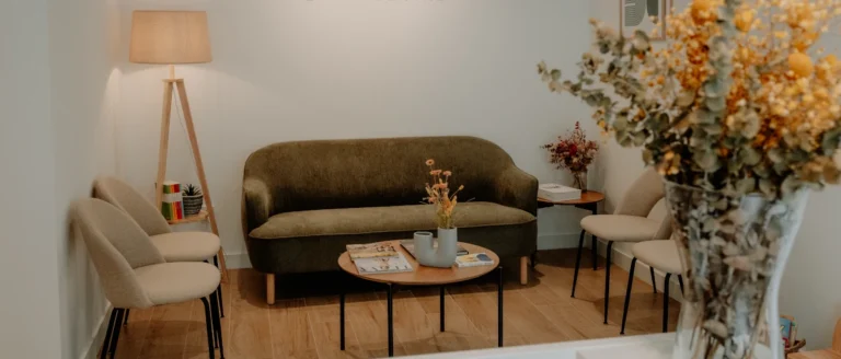 Recepción clínica dental Menorca